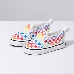 TODDLER CHECKERBOARD SLIP-ON VANS